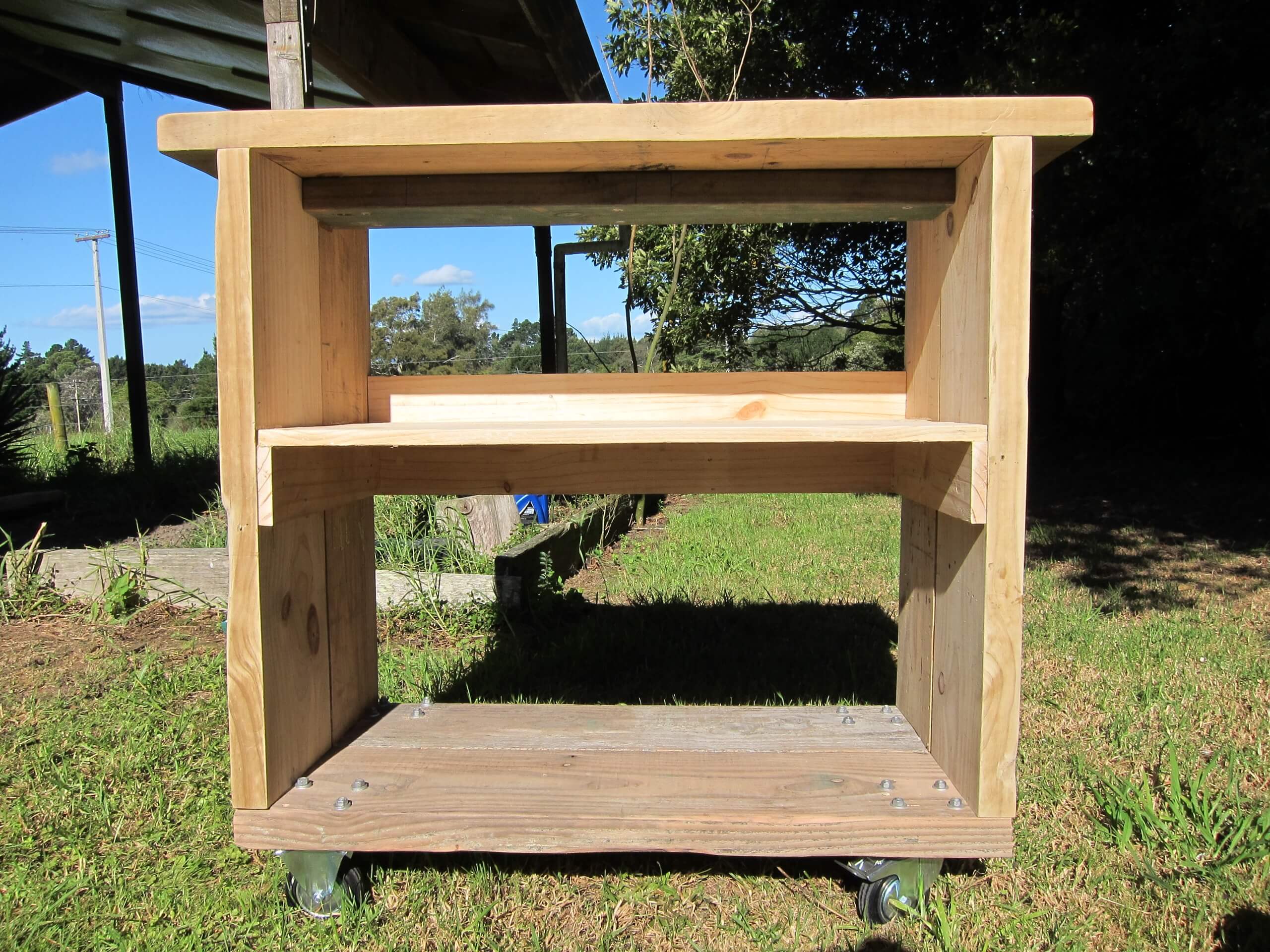 Image #33 Completed Workbench From Scrap Wood